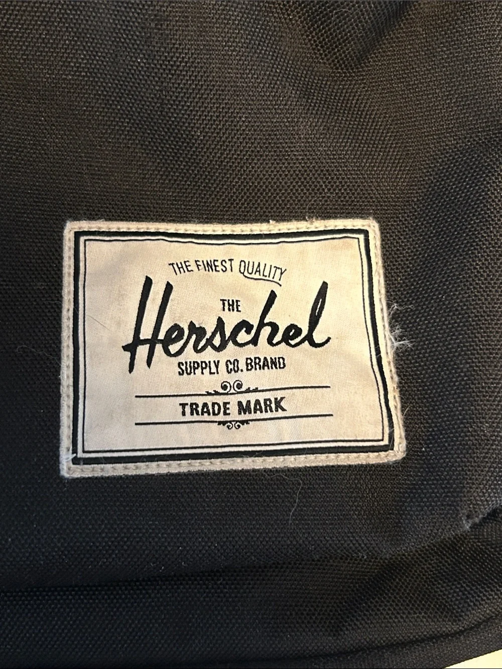 Herschel Supply Company black backpack